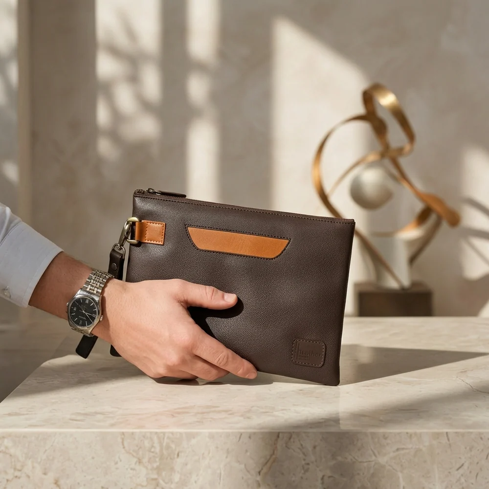 wmremove-transformed_1686b3a9-3a7d-400f-91da-2a916b542a04 Brown Signature (PU Leather) - Image 1